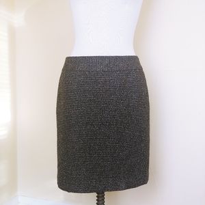 Halogen Tweed Career Mini Pencil Skirt